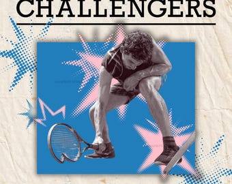 Patrick  // Challengers // Kiss-Cut Stickers