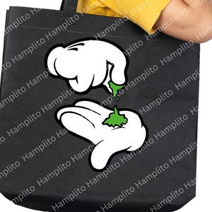 Hands design, svg sticker