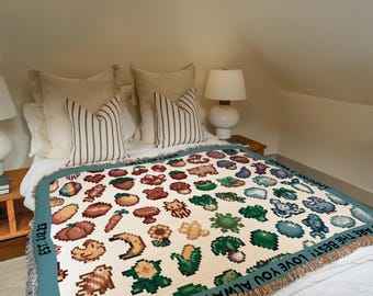 Manta de Stardew Valley, regalo personalizado de Stardew, manta personalizada de Stardew, regalos de Stardew Valley