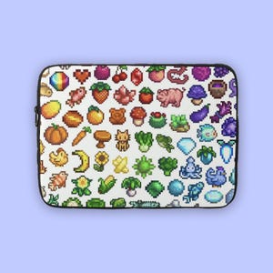 Stardew Valley Laptop Sleeve, Stardew Computer Accessory, Stardew Valley Gifts, Cozy Gamer Gift