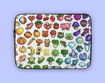 Stardew Valley Laptop Sleeve, Stardew Computer Accessory, Stardew Valley Gifts, Cozy Gamer Gift