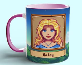 Haley Stardew Valley Mug Stardew Valley Gift Stardew Valley Coffee Gift For Gamer