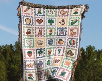 Stardew Valley Blanket, Stardew Blanket, Stardew Gift, Video Game, Cozy Gamer Merch