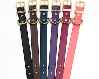 Waterproof Biothane Dog Collar: Custom Length, Easy Clean