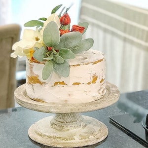 Magnolia Floral Fake Naked Cake Fake Food Prop