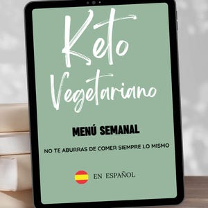 Keto-Menü, vegetarisches Keto, Keto-Menü auf Spanisch, ketogenes Menü, Keto-Rezepte auf Spanisch, wöchentliches vegetarisches Menü, Keto-Diät auf Spanisch