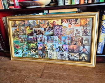 Card Mosaic - Magic the Gathering Art Cards (Color Gradient) - 27x14