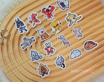 Mini Poke Stickers| mix