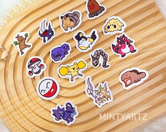Mini Poke Stickers| mix type
