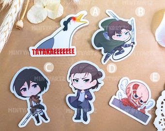 TITAN ANIME STICKER