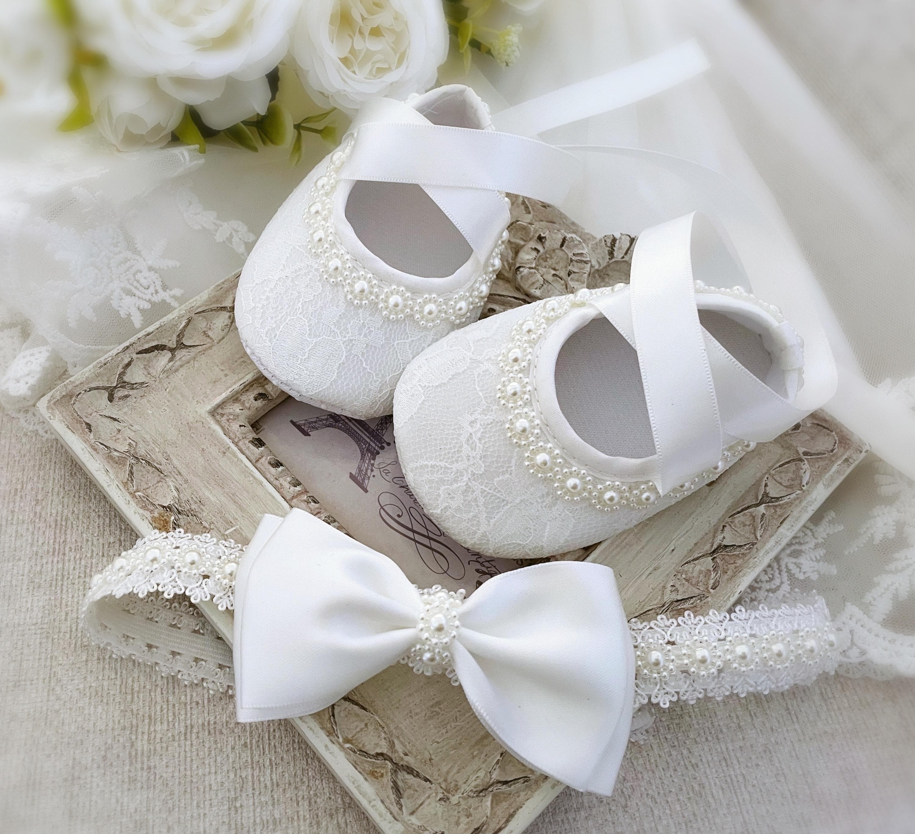 White Shoes for Baby Boy