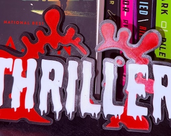 Thriller Bookshelf Sign