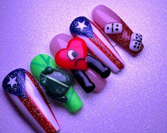 3D PR Nails