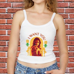 Seductive Slogan Tank Top: Confident Ladies Design