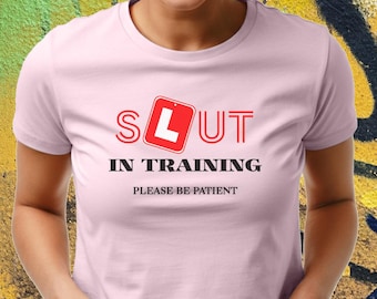 Novelty Slogan Crop Top | Retro Inspired Adult Humor Tee