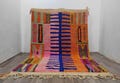 Handmade Wool Berber Rug: Colorful Moroccan Design product logo