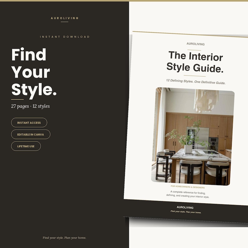 Interior Design Style Guide PDF | 12 Interior Styles Explained | Modern ...