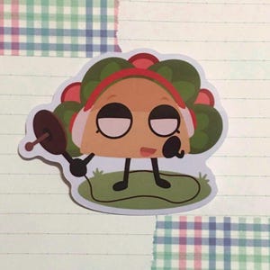 Inanimate Insanity Taco 3&quot; Sticker