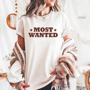 Most Wanted Cowboy Comfort Colors® T-shirt, Western T-shirt, Western Bachelorette T-shirt, Cowboy Carter Shirt, Akt II This Ain't Texas Tee