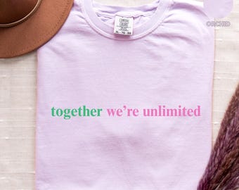Together We’re Unlimited Wicked Comfort Colors® Shirt, Defy Gravity Broomstick Magic Wand Tee, Wizard Movie Fan Shirt,Wicca Lover Tee