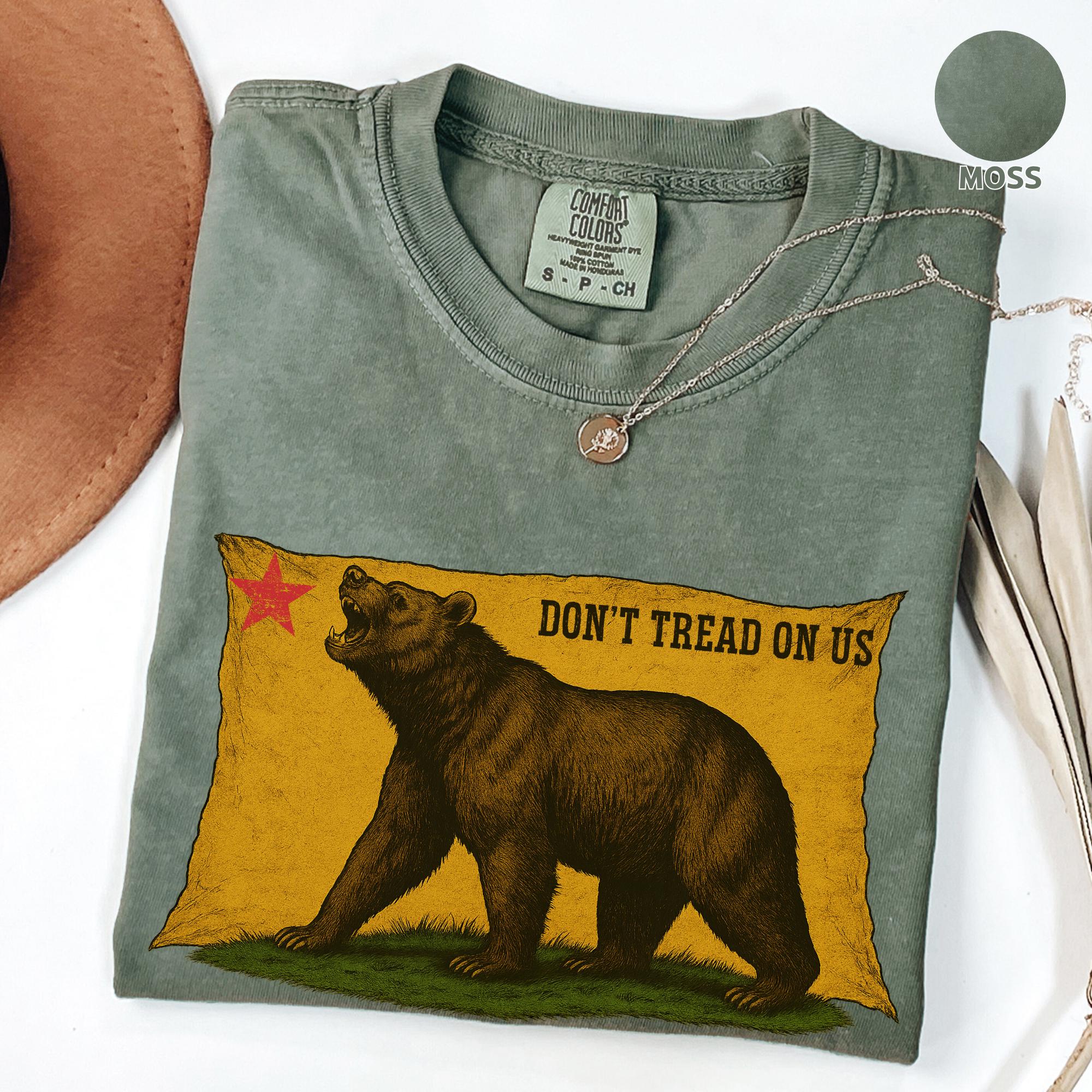 【CPGN STUDIO】California Bear Short Sleeve Men-s-T-Shirt-Short-Sleeve-