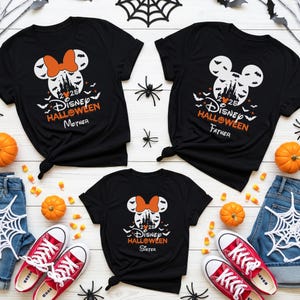 Custom Disney Halloween Shirt, Disney Shirt, Halloween 2025 Matching Shirts, Custom Disney Family Shirt, Halloween Shirts, Disneyland Shirt