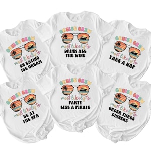 Benutzerdefinierte wahrscheinlich Kreuzfahrt T-Shirt, Familie wahrscheinlich Kreuzfahrt 2025 Shirts, lustiges Kreuzfahrt-Shirt, passendes Kreuzfahrt-Shirt, Gruppen-Kreuzfahrt-T-Stück