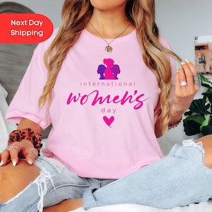 International Women&#39;s Day Shirt, Women&#39;s Day 2025 Shirt, 8 March Women&#39;s Day Gift Shirt, Strong Shirt, Female Shirt, Inspire Inclusion Shirt