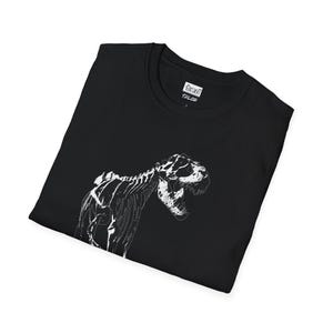 T-Rex Skeleton Tee, Unisex Dinosaur Shirt, Fossil Graphic T-Shirt, Jurassic Park Gift, Paleontology Top, Skeleton Dino Tee