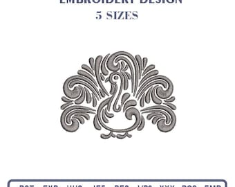 Turkey embroidery design, Thanksgiving turkey embroidery, autumn turkey embroidery, Instant download, 5 sizes.