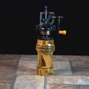 Pepper Mill Grinders Antique Amazkoue wood mill