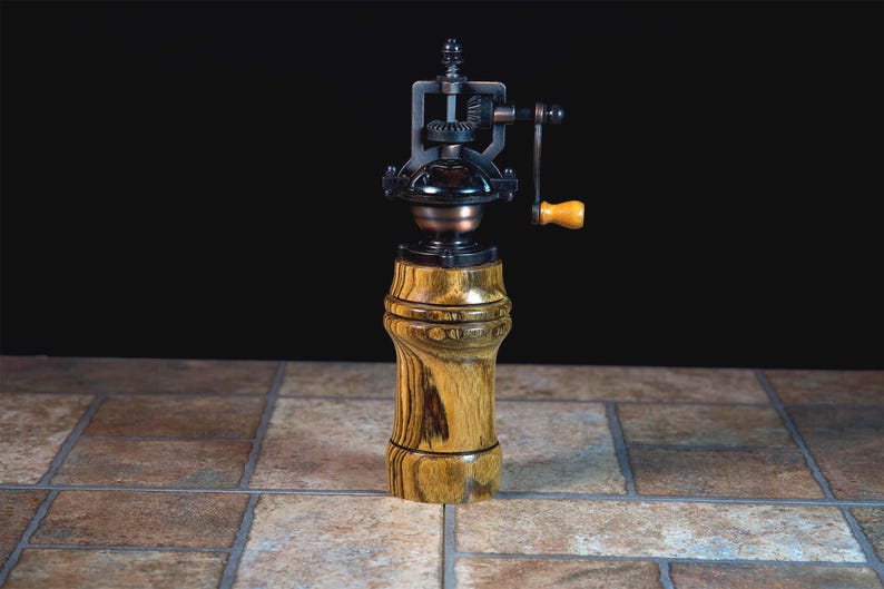 Pepper Mill Grinders Antique Amazkoue wood mill