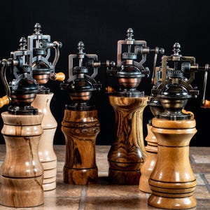 Pepper Mill Grinders Antique image 1