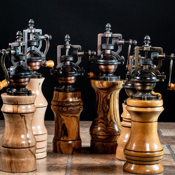 Pepper Mill Grinders Antique