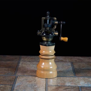 Pepper Mill Grinders Antique Myrtle Wood
