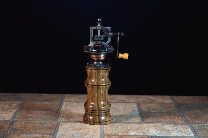 Pepper Mill Grinders Antique image 8