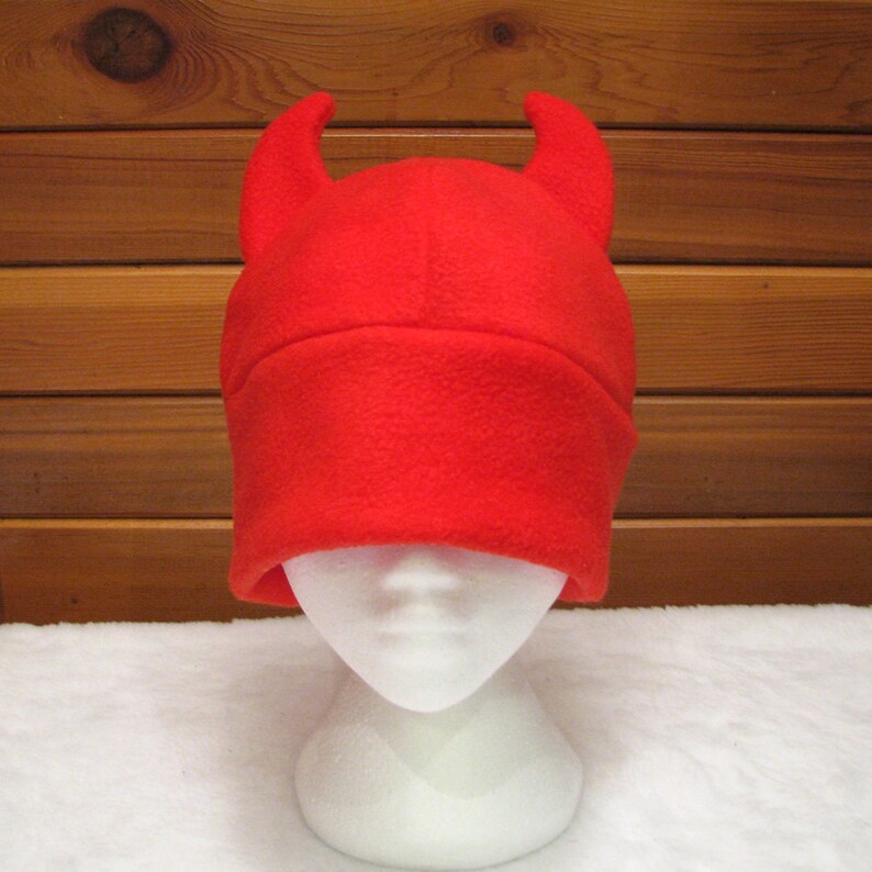 red beanie hat