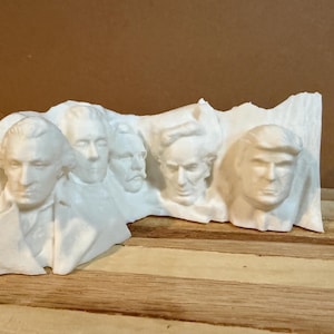 Mount Rushmore with Donald Trump 3D Print