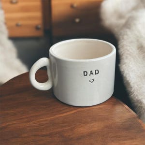 Personalized Ceramic Mug, Personalized Gift for Friend, Gift for Mom and Dad, Custom Pottery Cup, Name Mug, Mug for Brand,