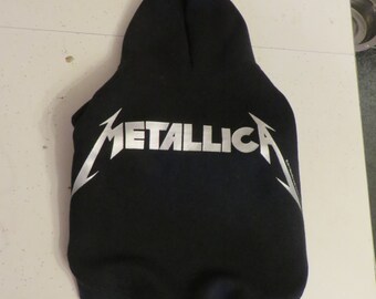 metallica dog sweater