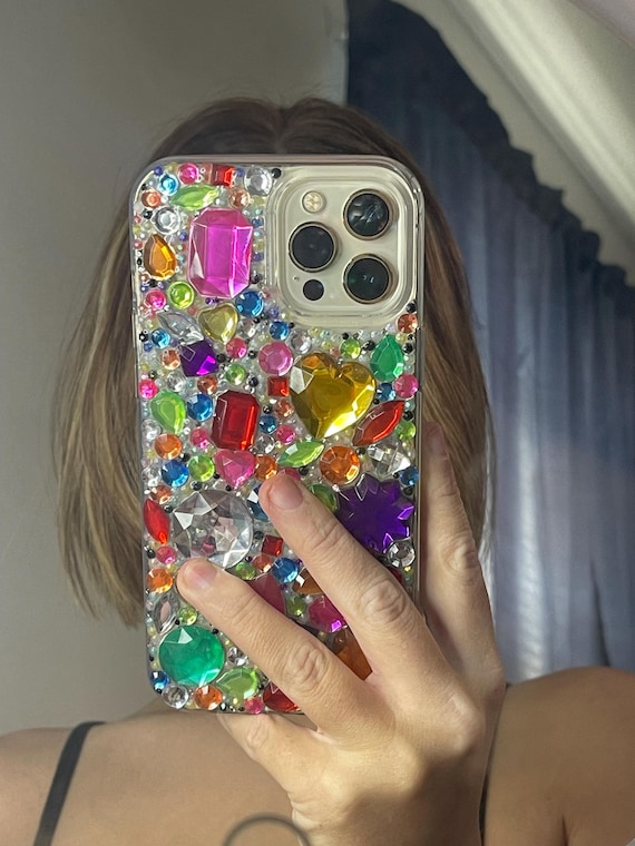 Handmade Bedazzled iPhone Case - Hannah Montana Inspired