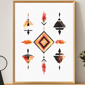 Handcrafted Native American-Inspired Wall Art for a Touch of Western & Southwestern Nostalgia