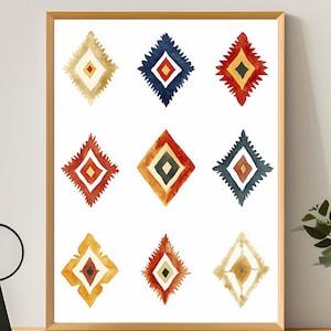 Handcrafted Native American-Inspired Wall Art for a Touch of Western & Southwestern Nostalgia
