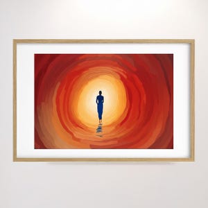 Tesemo Art - &quot;Emergence&quot; - Digital Download - Painting - Wall Art - AI Art - Artificial Intelligence - AI Generated