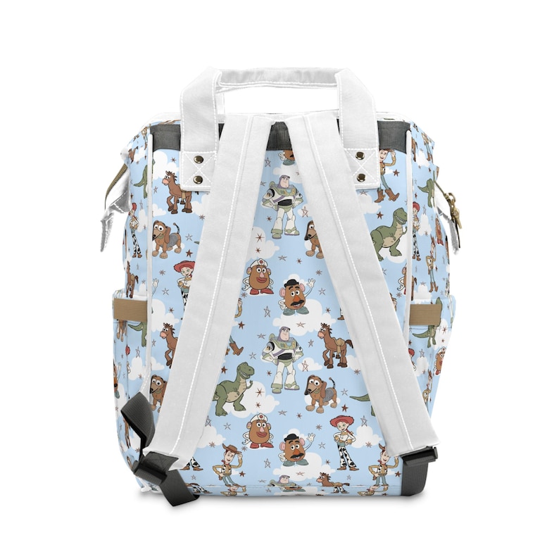 Sac à langer Toy Story | Cadeau baby shower | Sac à langer personnalisé | Sac à dos bébé avec prénom personnalisé | Sac d'hôpital pour bébé image 5