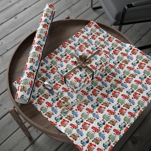 Pixar Cars Christmas Wrapping Paper | Cars Gift Wrap | Holiday Wrapping Paper Roll | Boys Christmas Gift Wrap | Disney Cars image 3