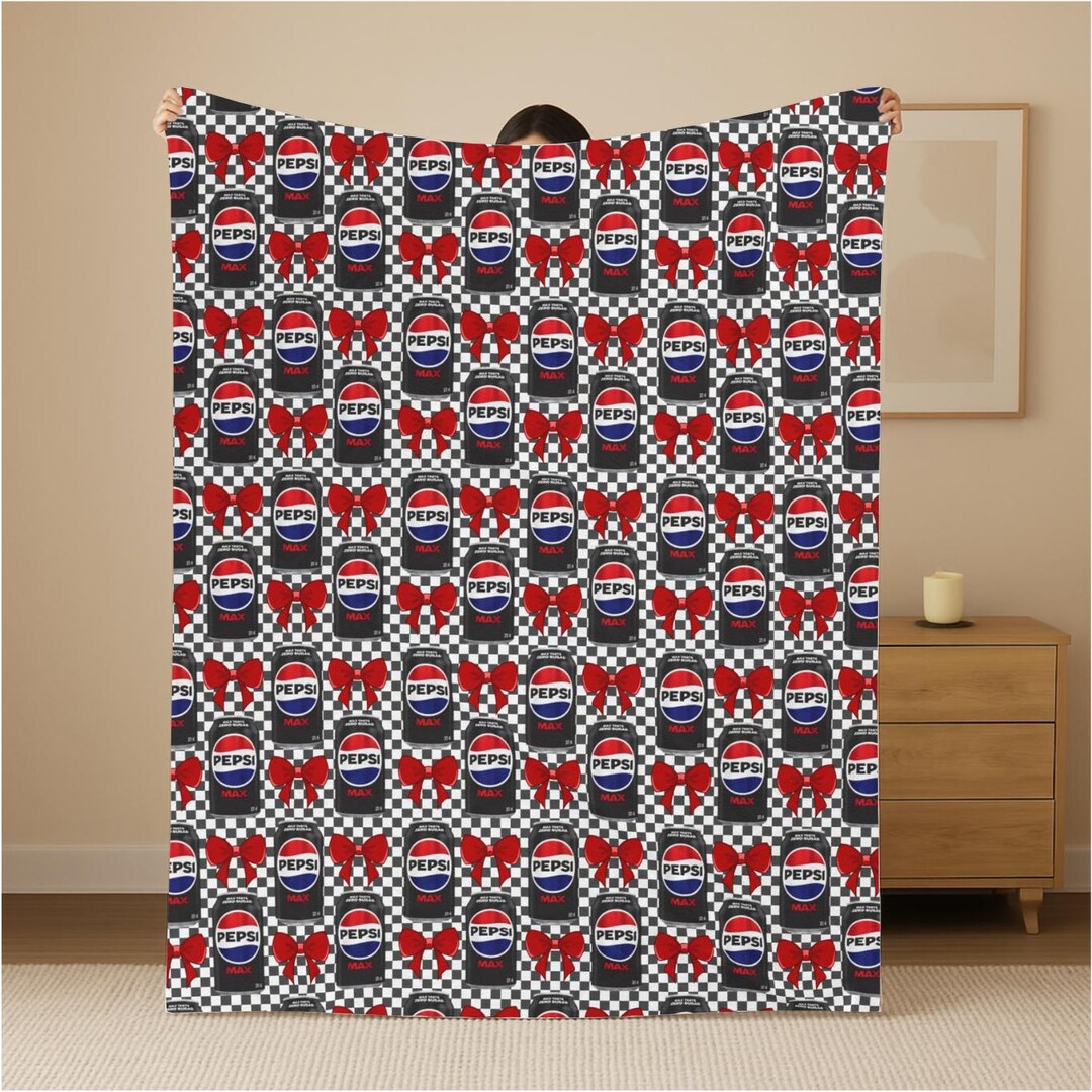 Pepsi Max Blanket | Pepsi Max Soda Can Gift | Pepsi Max Lover Gift ...