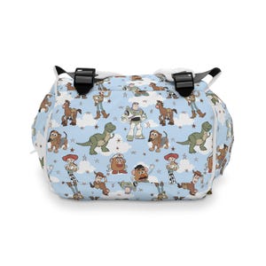 Sac à langer Toy Story | Cadeau baby shower | Sac à langer personnalisé | Sac à dos bébé avec prénom personnalisé | Sac d'hôpital pour bébé image 8