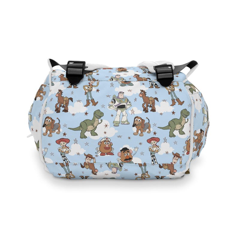 Sac à langer Toy Story | Cadeau baby shower | Sac à langer personnalisé | Sac à dos bébé avec prénom personnalisé | Sac d'hôpital pour bébé image 8