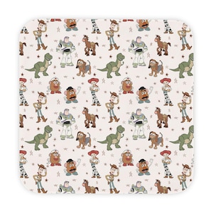 Toy Story Hooded Baby Towel, Personalized Baby Hooded Towel, Baby Shower Gift, Gift for baby boy, Birthday gift for baby girl image 4